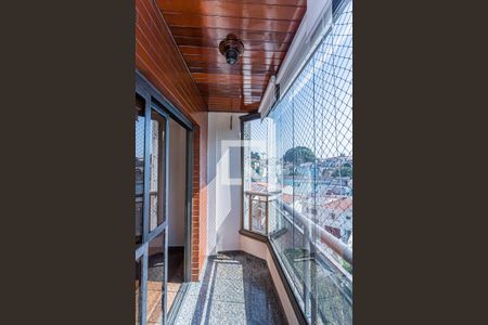 Varanda da sala de apartamento para alugar com 3 quartos, 136m² em Vila Sao Vicente, São Paulo