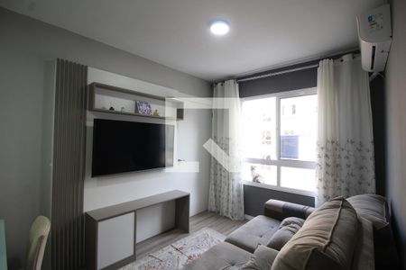 Sala de apartamento para alugar com 2 quartos, 48m² em Olaria, Canoas