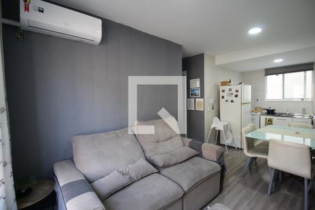 Sala de apartamento para alugar com 2 quartos, 48m² em Olaria, Canoas