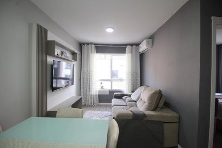 Sala de apartamento para alugar com 2 quartos, 48m² em Olaria, Canoas