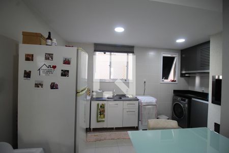Cozinha e Área de Serviço de apartamento para alugar com 2 quartos, 48m² em Olaria, Canoas