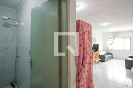 Studio à venda com 48m², 1 quarto e 1 vagaBanheiro/Sala