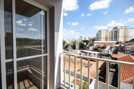 Varanda de apartamento à venda com 1 quarto, 36m² em Jardim Paraíso, São Paulo