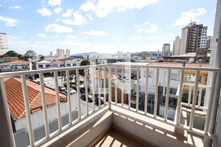 Varanda de apartamento à venda com 1 quarto, 36m² em Jardim Paraíso, São Paulo