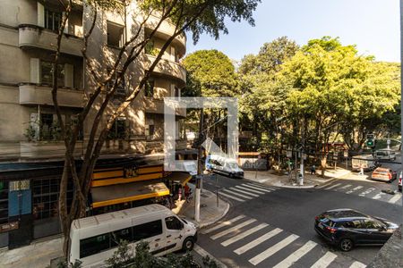 Vista da Varanda  de kitnet/studio para alugar com 1 quarto, 35m² em Vila Buarque, São Paulo