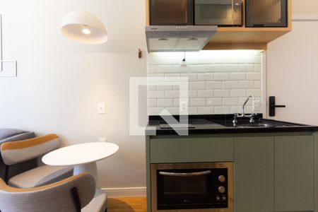 Sala/Cozinha de apartamento para alugar com 1 quarto, 36m² em Moema, São Paulo