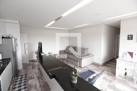 Sala de apartamento à venda com 3 quartos, 89m² em Tirol (barreiro), Contagem