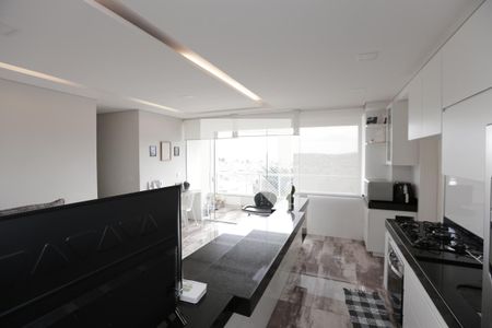 Sala de apartamento à venda com 3 quartos, 89m² em Tirol (barreiro), Contagem