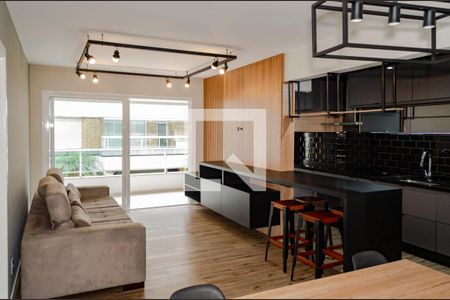 Sala de apartamento para alugar com 3 quartos, 97m² em Campeche, Florianópolis