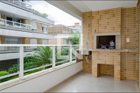 Varanda Gourmet de apartamento para alugar com 3 quartos, 97m² em Campeche, Florianópolis