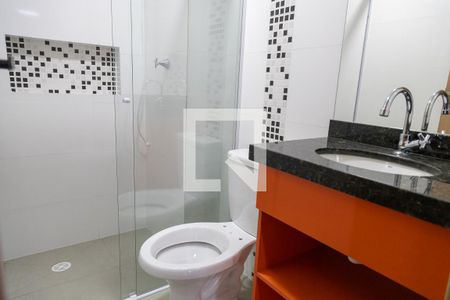 Studio para alugar com 45m², 1 quarto e sem vaga Studio para alugar com 45m², 1 quarto e sem vagaBanheiro