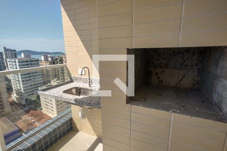 Varanda da Sala de apartamento para alugar com 2 quartos, 79m² em Aviação, Praia Grande