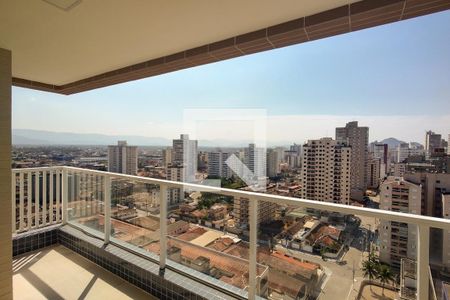 Varanda da Sala de apartamento para alugar com 2 quartos, 79m² em Aviação, Praia Grande