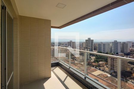 Varanda da Sala de apartamento para alugar com 2 quartos, 79m² em Aviação, Praia Grande