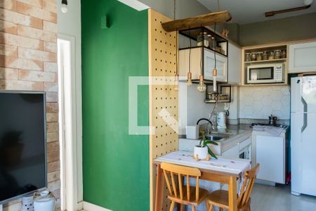 Sala e Cozinha de apartamento à venda com 2 quartos, 63m² em Santo Agostinho, Belo Horizonte