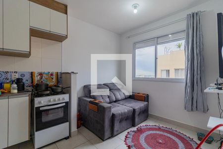Sala de apartamento para alugar com 2 quartos, 33m² em Cidade Auxiliadora, São Paulo