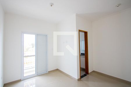 Quarto 1 - Suíte de apartamento para alugar com 2 quartos, 60m² em Vila Linda, Santo André