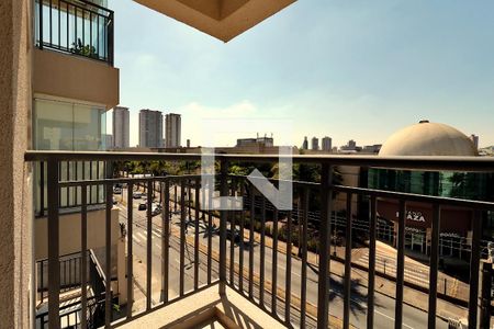 Sacada da Sala de apartamento para alugar com 2 quartos, 55m² em Jardim, Santo André