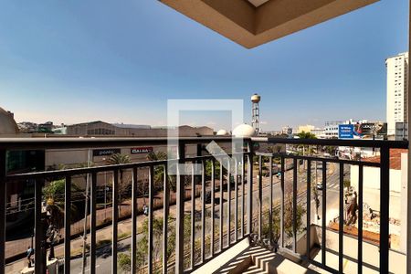 Sacada da Sala de apartamento para alugar com 2 quartos, 55m² em Jardim, Santo André