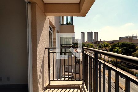 Sacada da Sala de apartamento para alugar com 2 quartos, 55m² em Jardim, Santo André