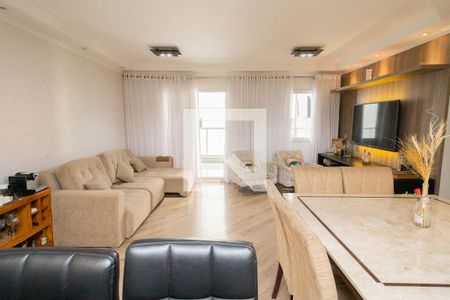 Sala de apartamento à venda com 3 quartos, 102m² em Baeta Neves, São Bernardo do Campo