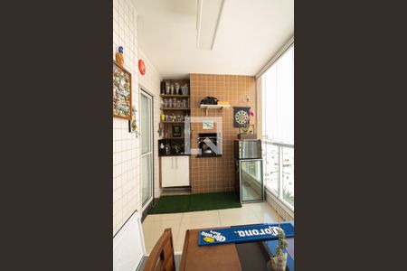 Sacada  de apartamento à venda com 3 quartos, 102m² em Baeta Neves, São Bernardo do Campo