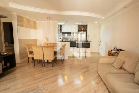 Sala de apartamento à venda com 3 quartos, 102m² em Baeta Neves, São Bernardo do Campo