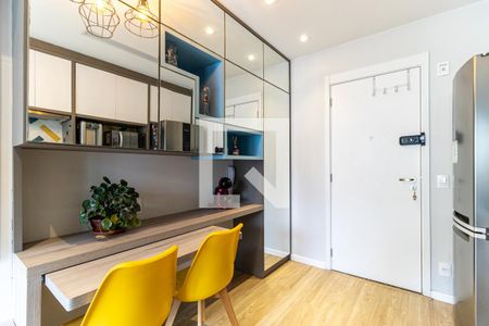 Cozinha de kitnet/studio para alugar com 1 quarto, 26m² em Campos Elíseos, São Paulo
