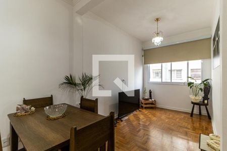 Sala de apartamento à venda com 1 quarto, 50m² em Campos Elíseos, São Paulo