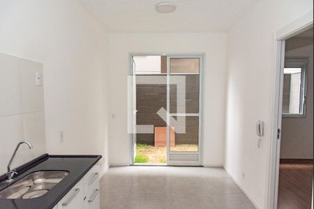 Sala/cozinha de apartamento à venda com 1 quarto, 34m² em Mooca, São Paulo