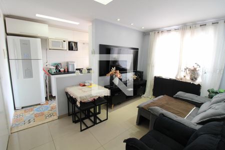 Sala/Cozinha de apartamento à venda com 2 quartos, 45m² em Vila Independência, São Paulo