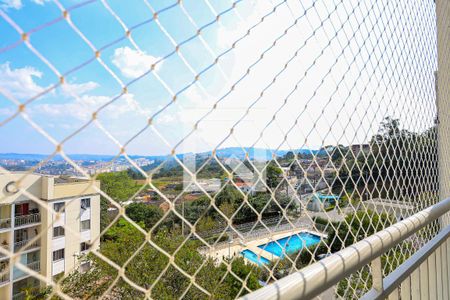 Sala  - varanda - vista de apartamento para alugar com 2 quartos, 72m² em Jardim Monte Santo, Cotia