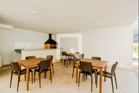 Apartamento à venda com 48m², 2 quartos e 1 vagaChurrasqueira