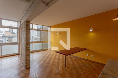Sala de apartamento para alugar com 1 quarto, 59m² em Funcionários, Belo Horizonte