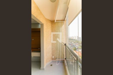 Varanda da Sala de apartamento à venda com 2 quartos, 50m² em Jardim Caboré, São Paulo