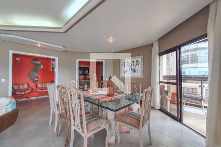 Sala de apartamento para alugar com 4 quartos, 250m² em Jardim Astúrias, Guarujá