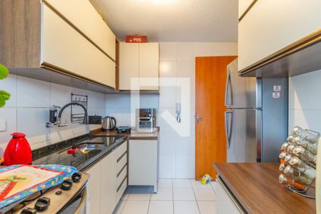 Apartamento à venda com 44m², 2 quartos e 1 vagaCozinha e área de serviço
