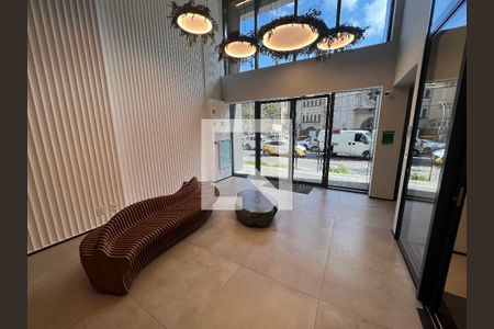 Studio para alugar com 19m², 1 quarto e sem vaga Studio para alugar com 19m², 1 quarto e sem vagaHall de entrada