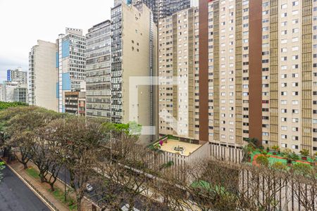 Vista da Varanda de kitnet/studio para alugar com 1 quarto, 22m² em Consolação, São Paulo