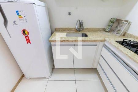 Sala/Cozinha de kitnet/studio para alugar com 1 quarto, 40m² em Campos Elíseos, São Paulo