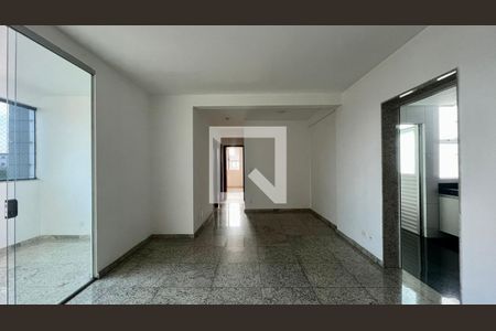 Sala de apartamento para alugar com 3 quartos, 105m² em Castelo, Belo Horizonte