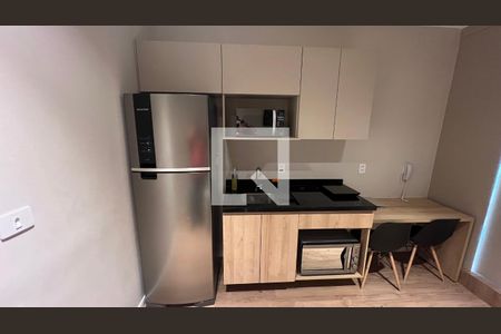 Cozinha - Armários de apartamento para alugar com 1 quarto, 27m² em Cerqueira César, São Paulo