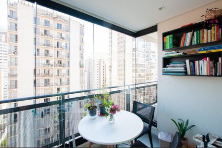 Varanda de apartamento para alugar com 1 quarto, 29m² em Pinheiros, São Paulo