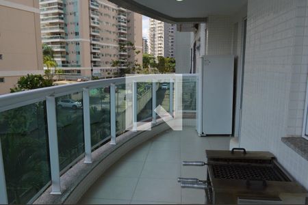 Varanda da Sala de apartamento para alugar com 2 quartos, 78m² em Jacarepaguá, Rio de Janeiro