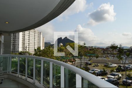 Varanda da Sala de apartamento para alugar com 2 quartos, 78m² em Jacarepaguá, Rio de Janeiro
