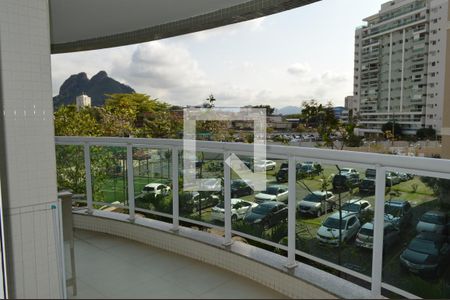 Varanda da Sala de apartamento para alugar com 2 quartos, 78m² em Jacarepaguá, Rio de Janeiro