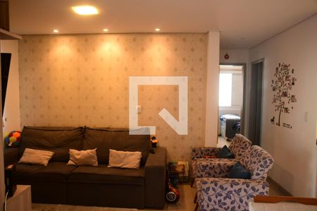 Sala de apartamento para alugar com 2 quartos, 68m² em Bairro Nakamura Park, Cotia