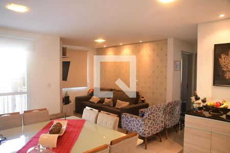 Sala de apartamento para alugar com 2 quartos, 68m² em Bairro Nakamura Park, Cotia