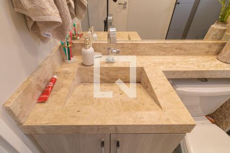 Apartamento à venda com 55m², 2 quartos e 1 vaga Apartamento à venda com 55m², 2 quartos e 1 vagaBanheiro - torneira