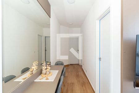 Sala de apartamento para alugar com 2 quartos, 38m² em Chácara Seis de Outubro, São Paulo